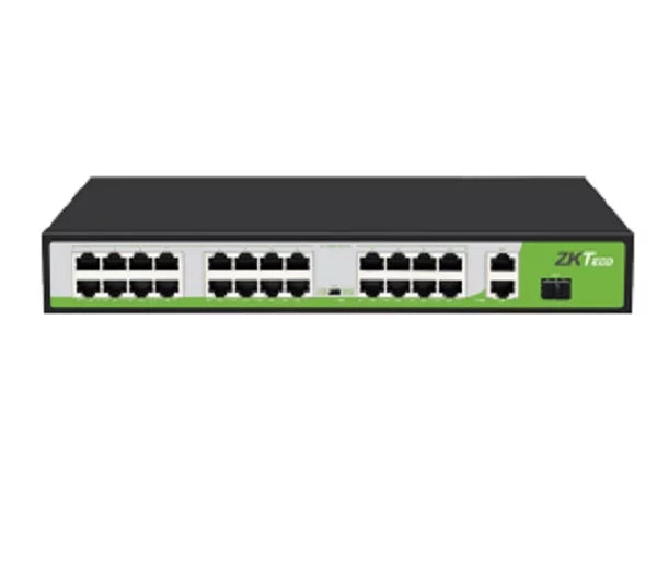 PE242-300-C Switch PoE de 24 Puertos 10/100Mbps ZKTeco