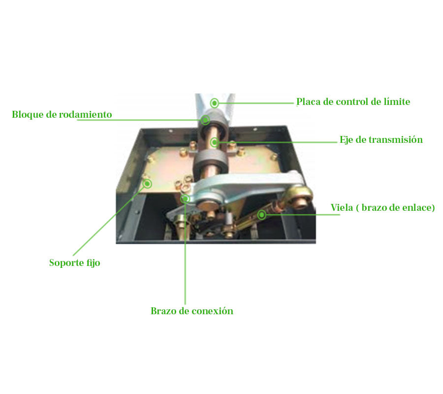 Barrera vehicular CMP200 ZKTEco