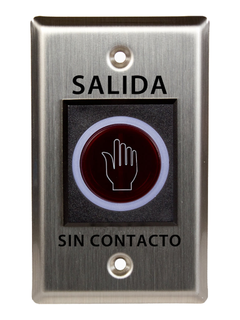 Botón de salida sin contacto TLEB102 ZKTEco