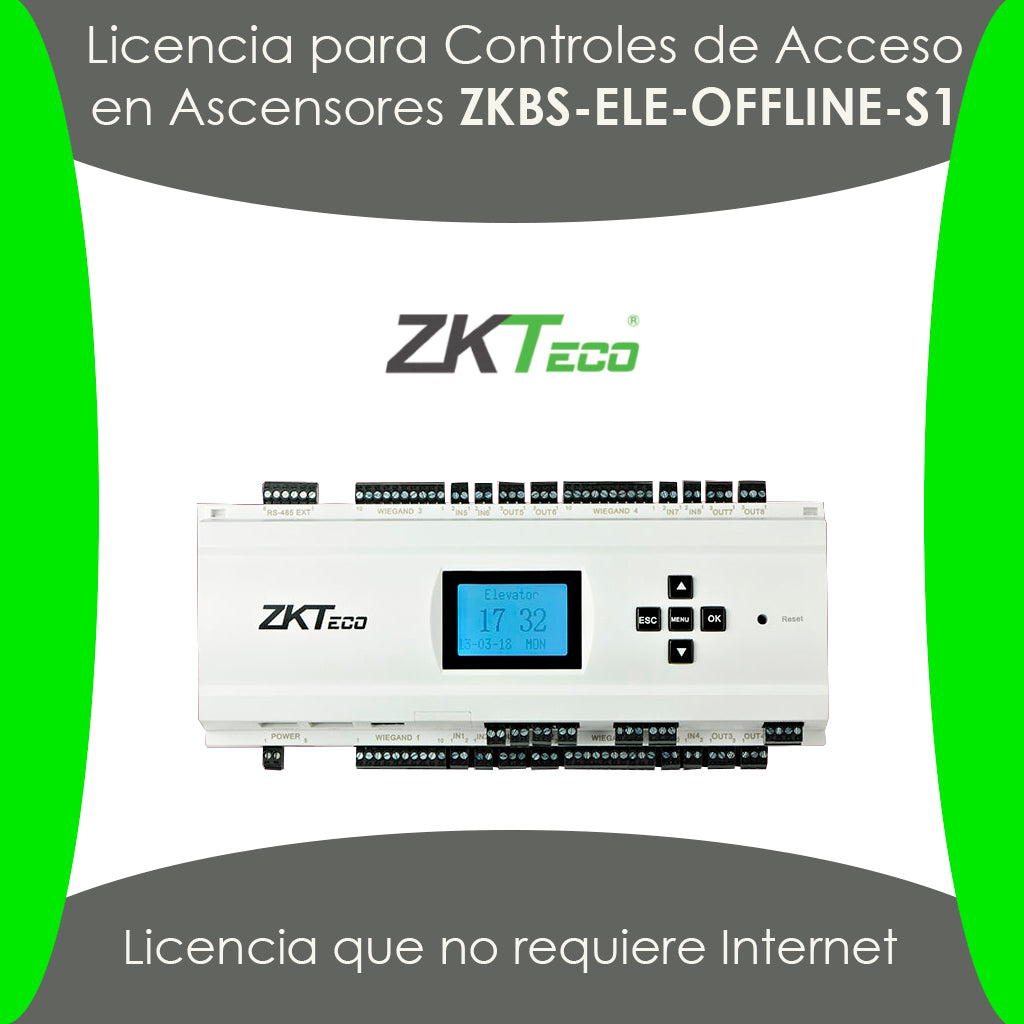 Licencia para elevador ZKBS-ELE-OFFLINE-S1