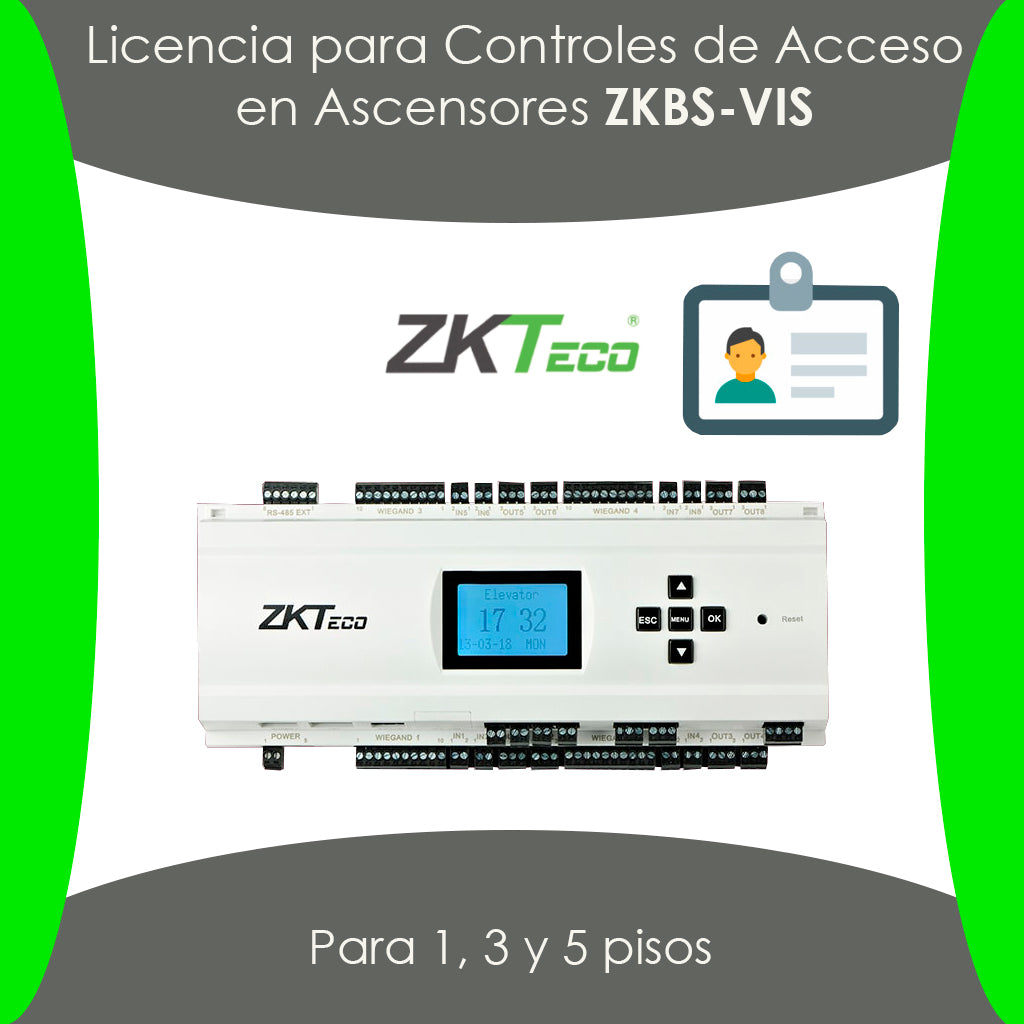 Licencia para visitante ZKBS-VIS-P1