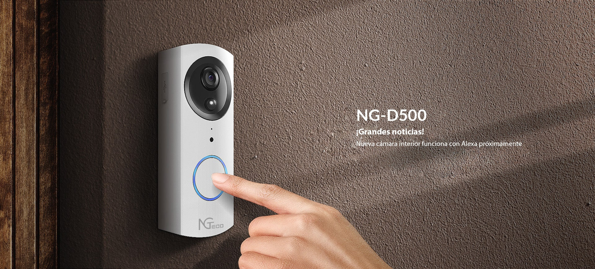 NG-D500 VIDEO PORTERO WIFI CON APP NGTECO – SISCA VZLA