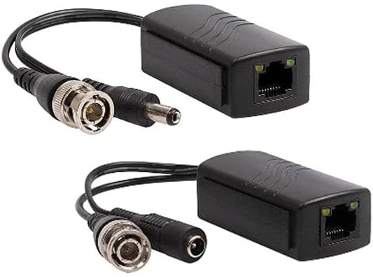 Video HD de 1 canal + Power Balun para HD-SDI TVI CVI AHD CCTV