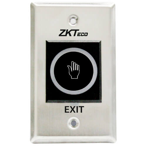 Botón de salida sin contacto TLEB102 ZKTEco