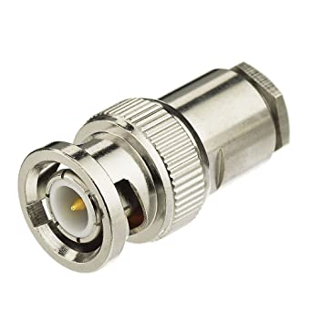 Conector BNC Macho A RCA Hembra para CCTV